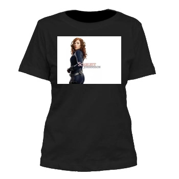 Scarlett Johansson Women's Cut T-Shirt