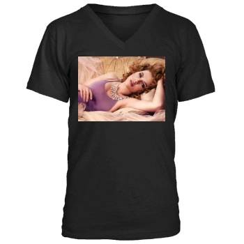 Scarlett Johansson Men's V-Neck T-Shirt