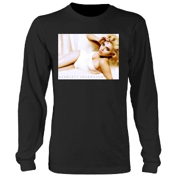 Scarlett Johansson Men's Heavy Long Sleeve TShirt