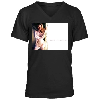 Scarlett Johansson Men's V-Neck T-Shirt