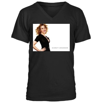 Scarlett Johansson Men's V-Neck T-Shirt