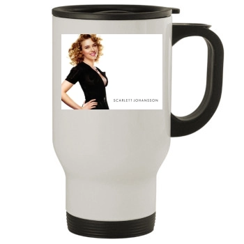 Scarlett Johansson Stainless Steel Travel Mug