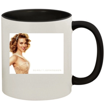 Scarlett Johansson 11oz Colored Inner & Handle Mug