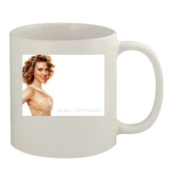 Scarlett Johansson 11oz White Mug