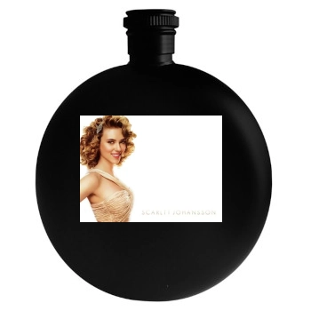 Scarlett Johansson Round Flask