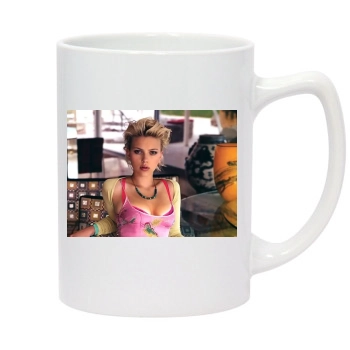 Scarlett Johansson 14oz White Statesman Mug