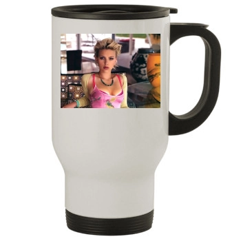 Scarlett Johansson Stainless Steel Travel Mug