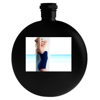 Scarlett Johansson Round Flask