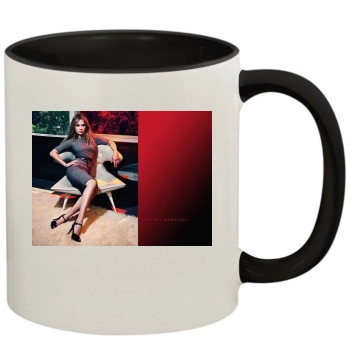 Scarlett Johansson 11oz Colored Inner & Handle Mug