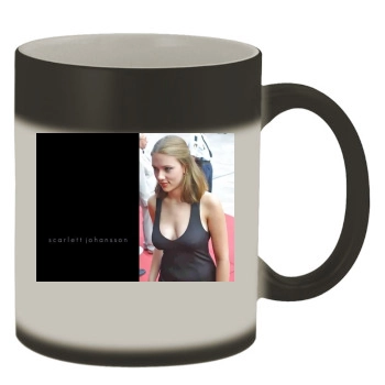 Scarlett Johansson Color Changing Mug