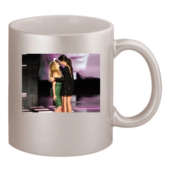 Scarlett Johansson 11oz Metallic Silver Mug