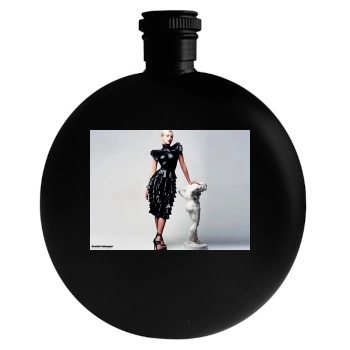 Scarlett Johansson Round Flask