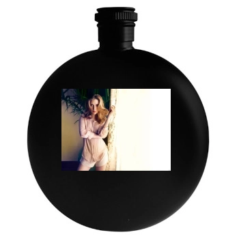 Scarlett Johansson Round Flask