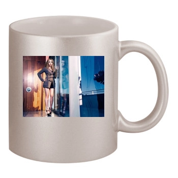 Scarlett Johansson 11oz Metallic Silver Mug