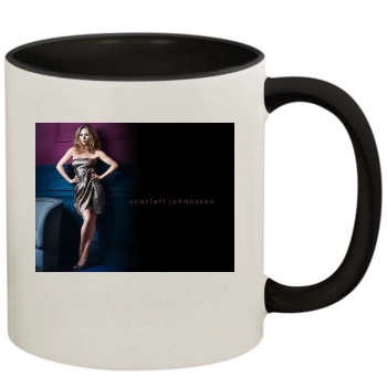 Scarlett Johansson 11oz Colored Inner & Handle Mug