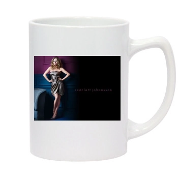 Scarlett Johansson 14oz White Statesman Mug