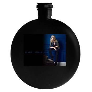 Scarlett Johansson Round Flask