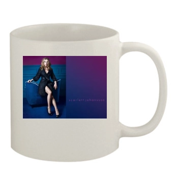 Scarlett Johansson 11oz White Mug