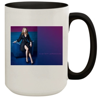 Scarlett Johansson 15oz Colored Inner & Handle Mug