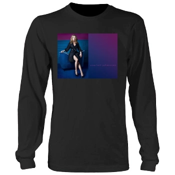 Scarlett Johansson Men's Heavy Long Sleeve TShirt