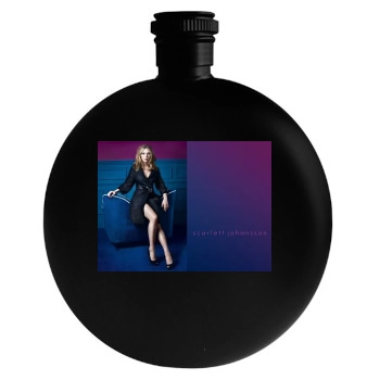 Scarlett Johansson Round Flask