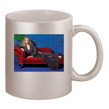 Scarlett Johansson 11oz Metallic Silver Mug