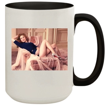 Scarlett Johansson 15oz Colored Inner & Handle Mug