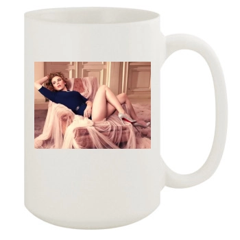 Scarlett Johansson 15oz White Mug