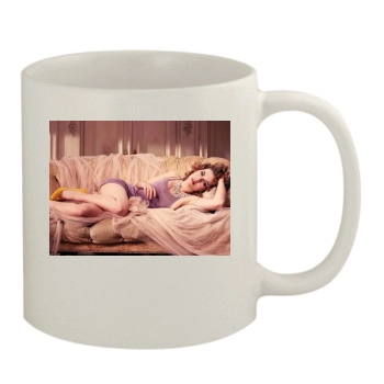 Scarlett Johansson 11oz White Mug