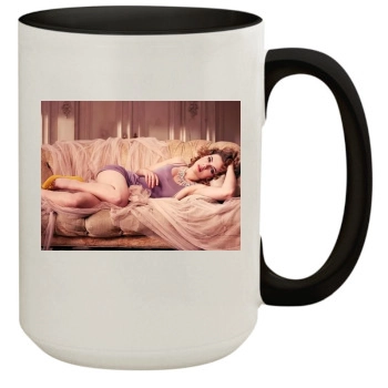 Scarlett Johansson 15oz Colored Inner & Handle Mug