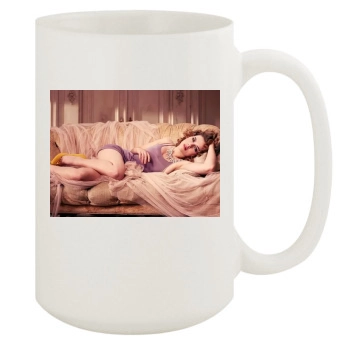 Scarlett Johansson 15oz White Mug