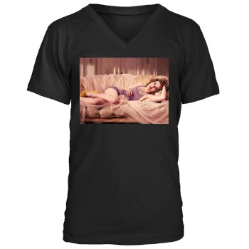 Scarlett Johansson Men's V-Neck T-Shirt