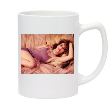 Scarlett Johansson 14oz White Statesman Mug