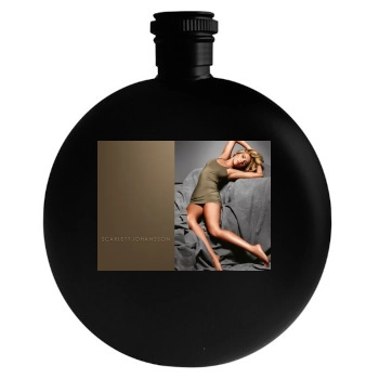 Scarlett Johansson Round Flask