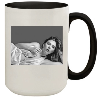 Scarlett Johansson 15oz Colored Inner & Handle Mug