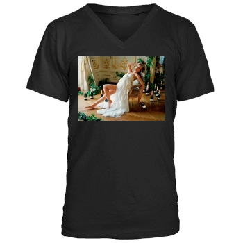 Scarlett Johansson Men's V-Neck T-Shirt