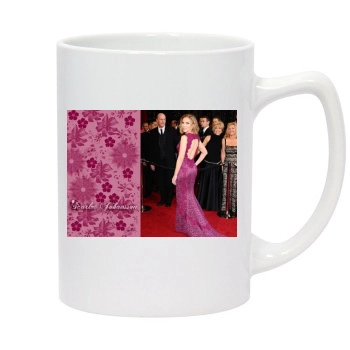 Scarlett Johansson 14oz White Statesman Mug