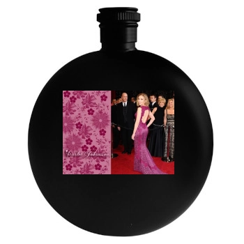 Scarlett Johansson Round Flask