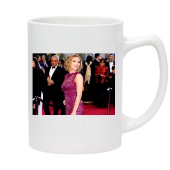 Scarlett Johansson 14oz White Statesman Mug