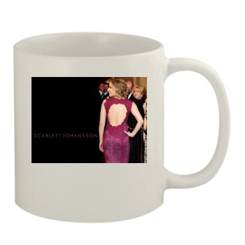 Scarlett Johansson 11oz White Mug