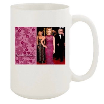 Scarlett Johansson 15oz White Mug