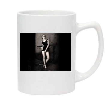 Scarlett Johansson 14oz White Statesman Mug