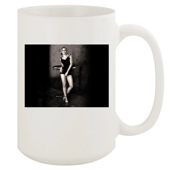 Scarlett Johansson 15oz White Mug