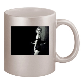 Scarlett Johansson 11oz Metallic Silver Mug