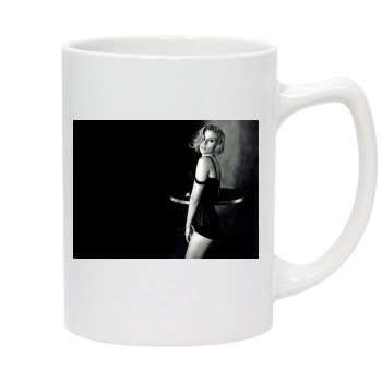 Scarlett Johansson 14oz White Statesman Mug