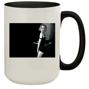 Scarlett Johansson 15oz Colored Inner & Handle Mug