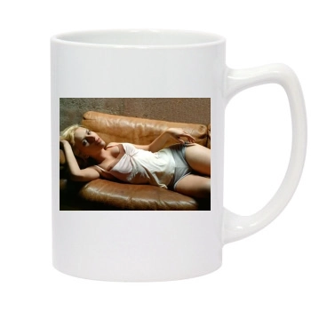 Scarlett Johansson 14oz White Statesman Mug