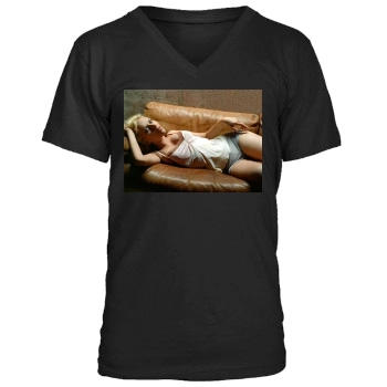 Scarlett Johansson Men's V-Neck T-Shirt