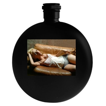 Scarlett Johansson Round Flask