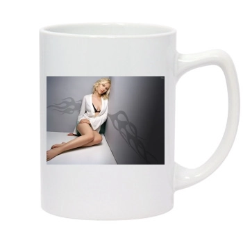 Scarlett Johansson 14oz White Statesman Mug